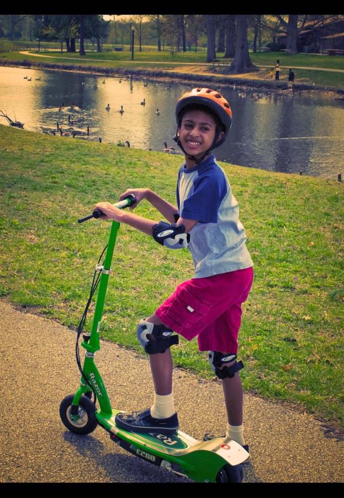 Trottinette electrique pour enfant